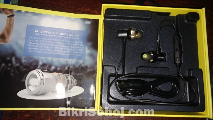 awei x650 Bluetooth magnetic dual drive sports headphone